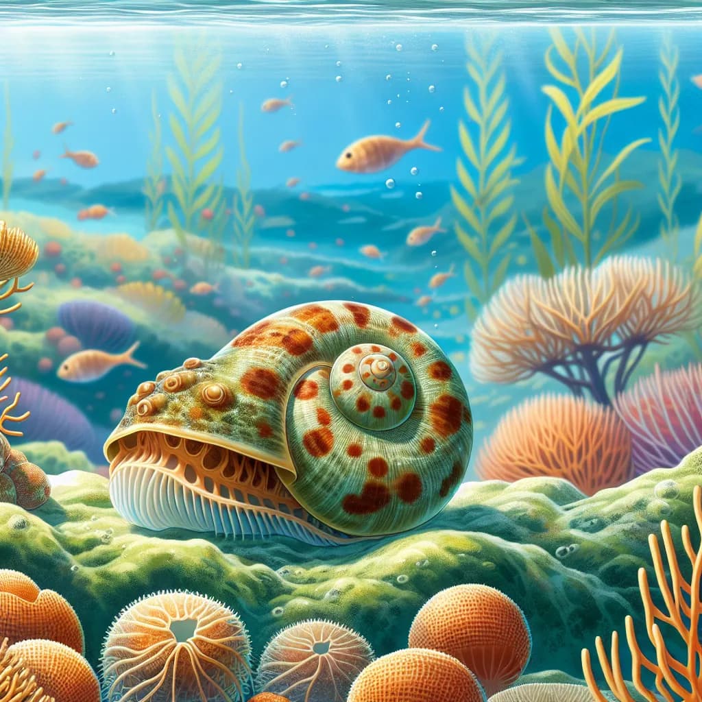 Cypraecassis testiculus (Falsa-búzia)