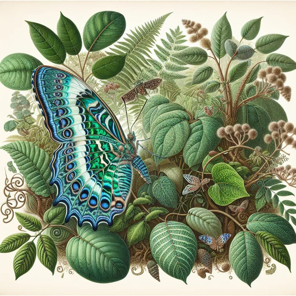 Archaeoprepona amphimachus (Archaeoprepona amphimachus não possui nomes populares definidos ou amplamente reconhecidos.)