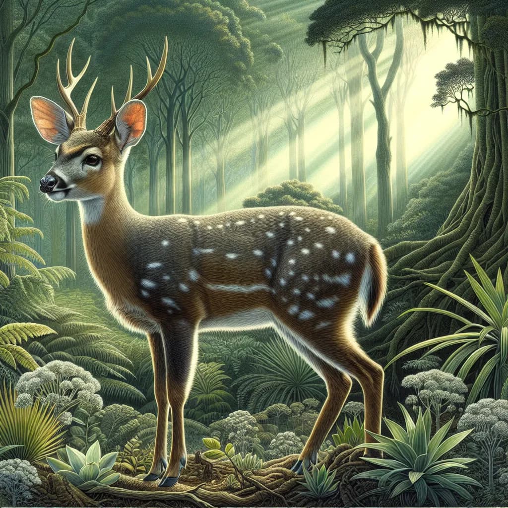 Mazama gouazoubira (Veado-catingueiro)