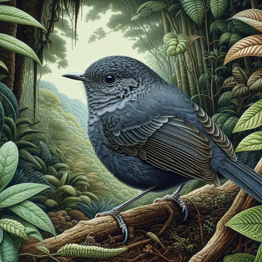 Thamnophilus ambiguus (Thamnophilus ambiguus é conhecido popularmente como choca-da-mata.)